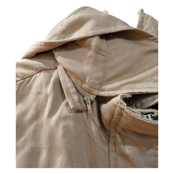 AVEC LES FILLES Women's Tan Utility Jacket Size S - Picture 4 of 7
